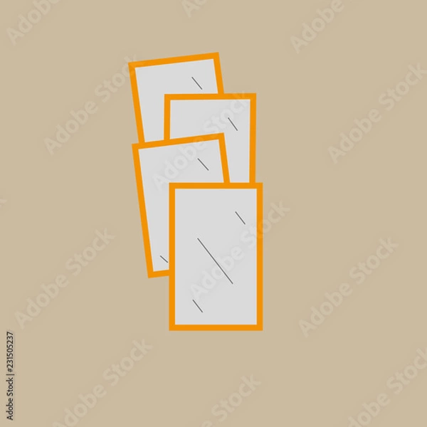 Obraz mirror icon