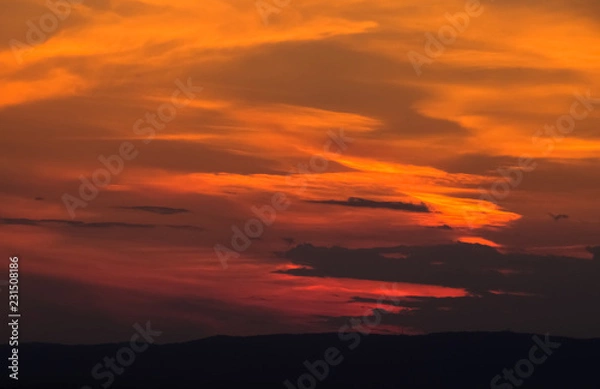 Fototapeta Sunset Background