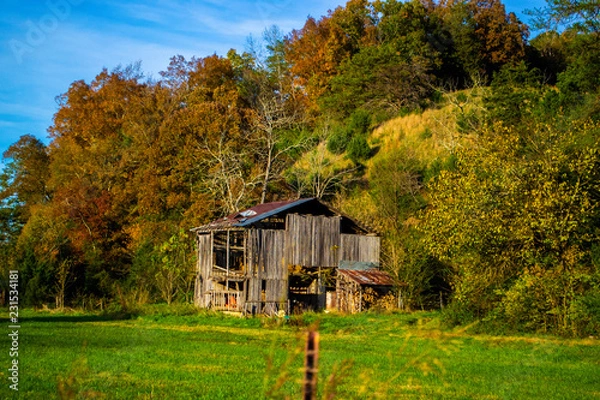 Obraz Rustic Barn in Fall