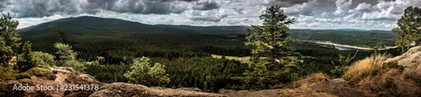 Obraz Blick zum Brocken