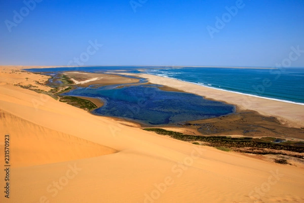 Fototapeta Namibia - Sandwich Harbour