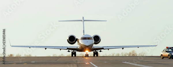 Obraz Airplane on the runway