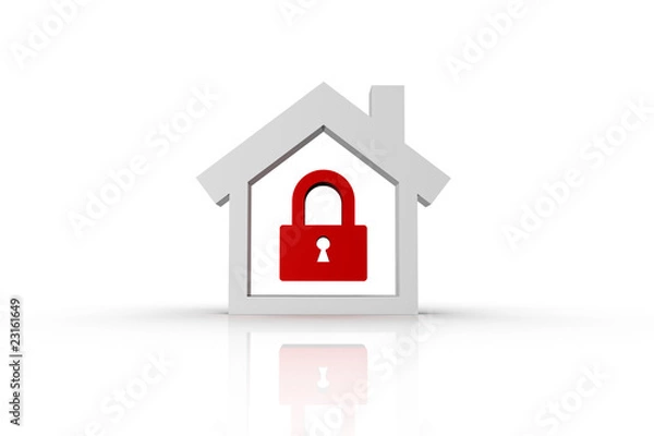 Obraz casa simbolo sicurezza