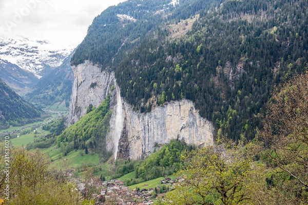 Obraz landscape mountain in Switzerland