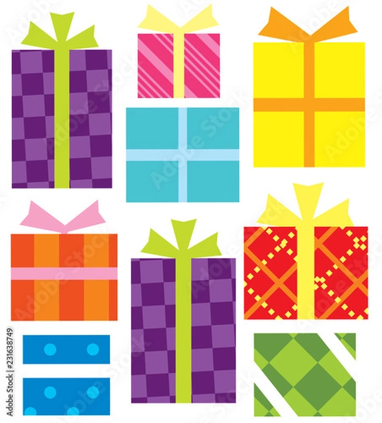 Obraz Close-up of gift box