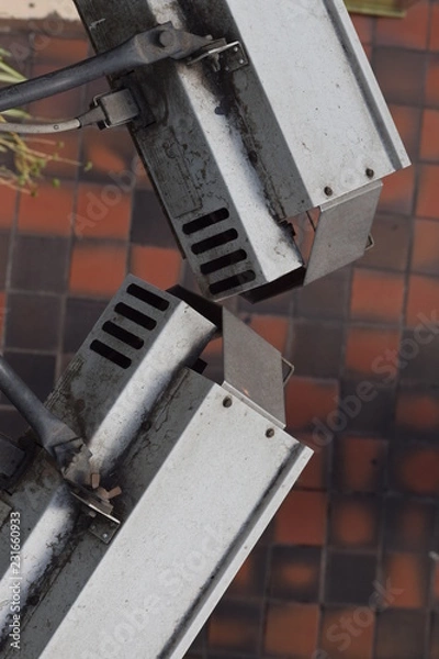 Fototapeta Security cameras 