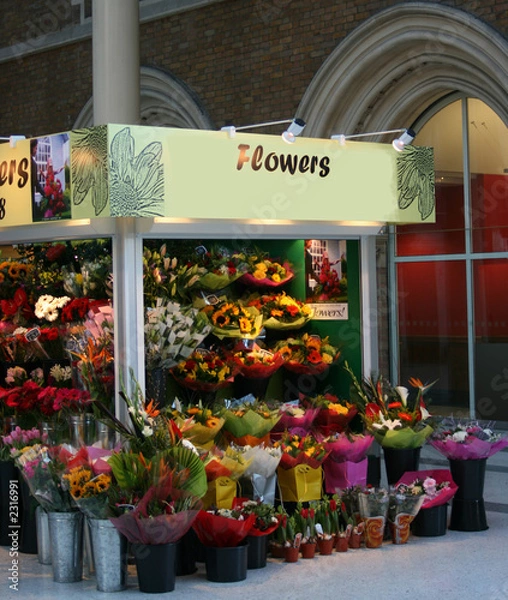 Obraz florist stall