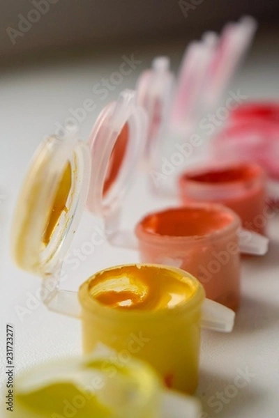 Obraz paints for drawing