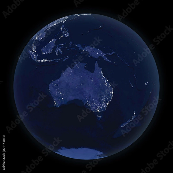 Fototapeta Australia at Night