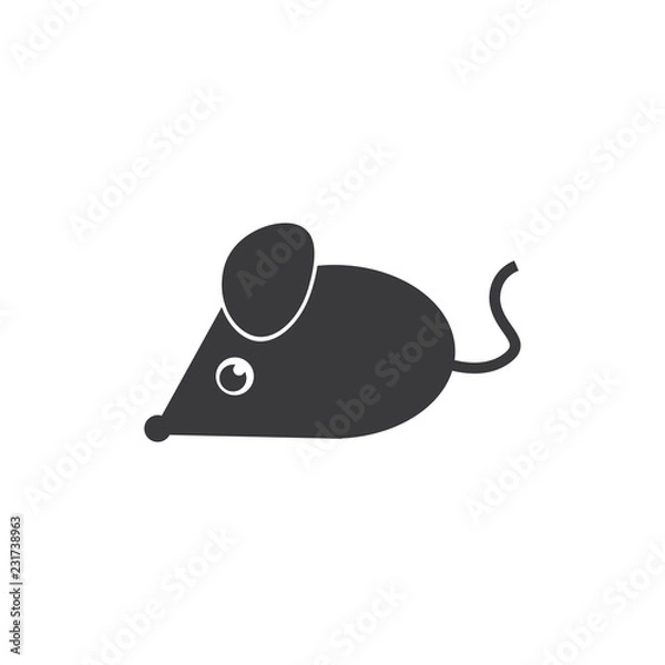 Fototapeta Mouse vector icon