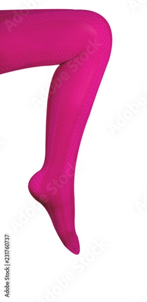 Obraz opaque pink legs