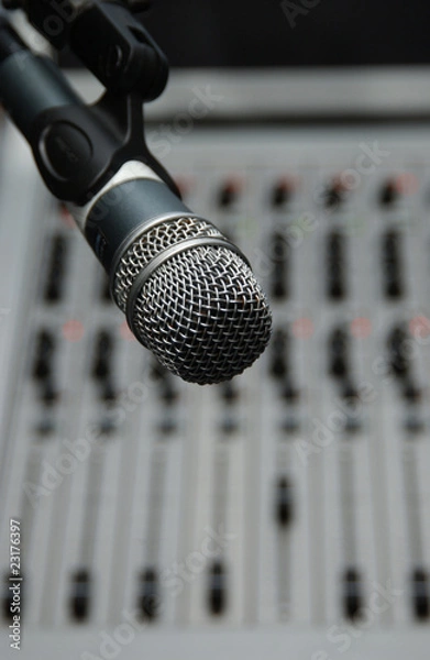 Obraz ABSTRACT MICROPHONE