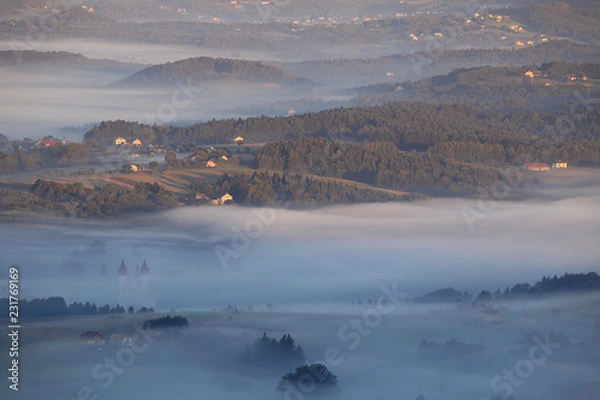 Obraz Pośród mgieł...