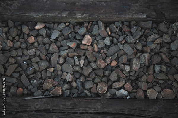 Fototapeta Gleisbett