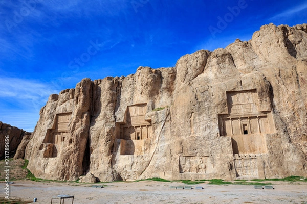 Obraz Iran - Naqsh-e Rustam - The tomb of Serse