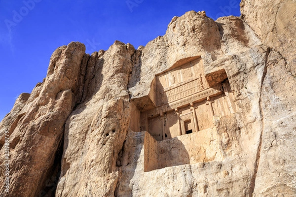 Obraz Iran - Naqsh-e Rustam - The tomb of Serse