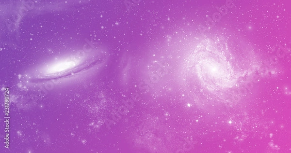 Obraz galaxy background