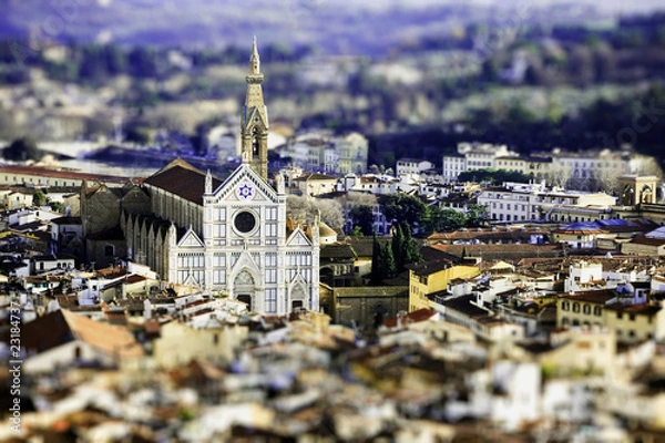 Obraz Tilt Shift Florence
