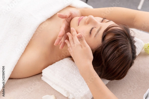 Fototapeta 女子力　エステ　エステティシャン　サロン　イメージ