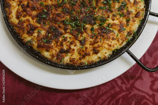 Fototapeta Bacalhau com Natas Creamy Cod Fish