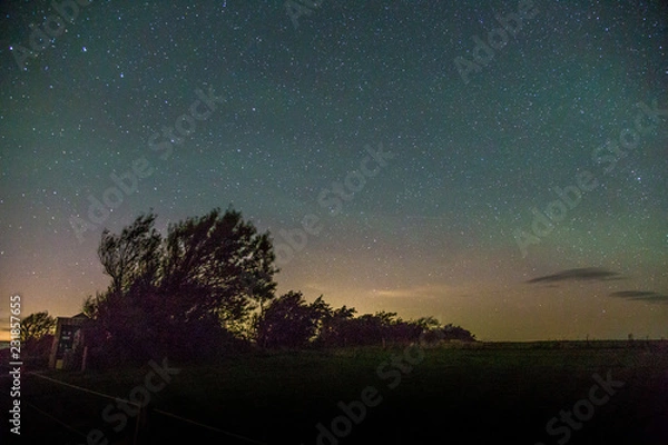 Fototapeta night in the sky