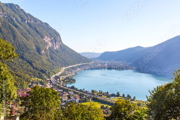 Fototapeta Lugano