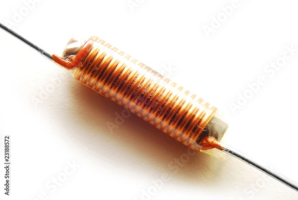 Fototapeta coil closeup