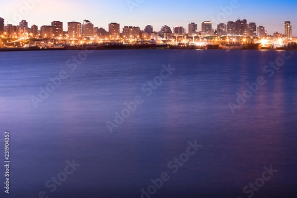 Obraz skyline at night