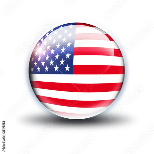 Fototapeta drapeau USA