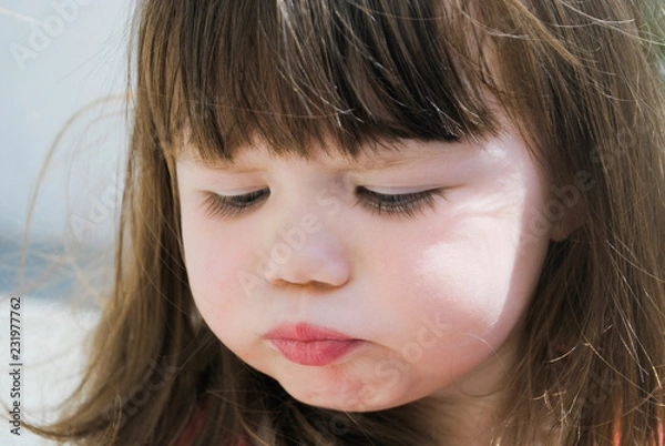 Fototapeta Kleines Mädchen