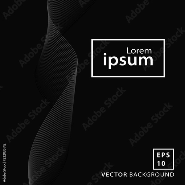 Fototapeta Wave background