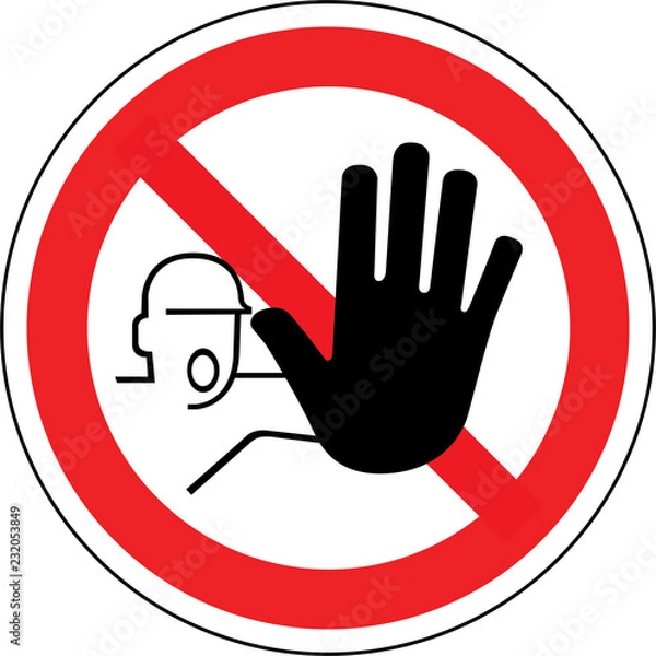 Obraz Panel: ograniczenie wejścia