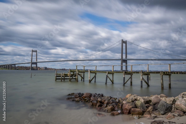 Fototapeta Bridge in Denmark