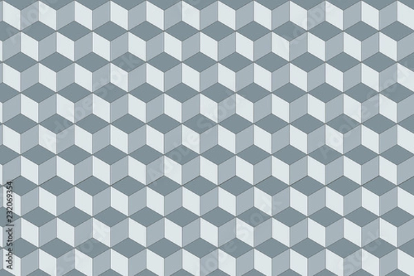 Obraz Flat geometric pattern texture. Multicolor abstract background for print and textile