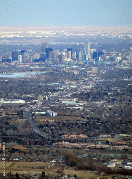 Obraz denver from above