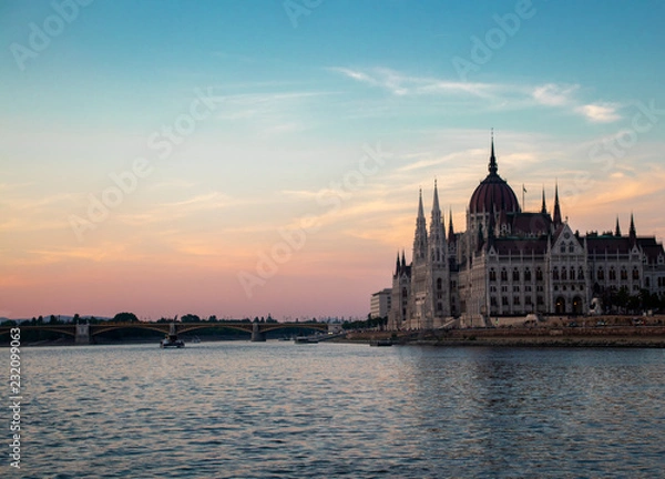 Obraz Budapest Sunset