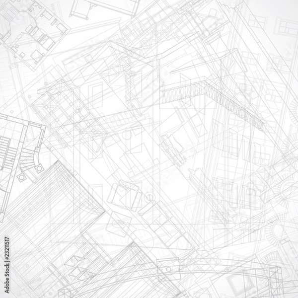 Obraz Abstract architectural background