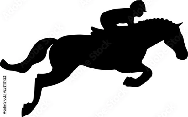 Fototapeta Horse Jump 