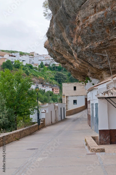 Fototapeta Setenil de las Bodegas, Cádiz, Andalusien, Spanien
