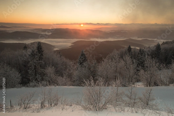 Obraz Wschód słońca