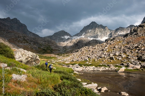 Obraz Storm Brewing in Wind River Range