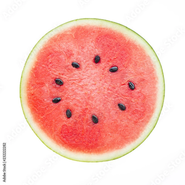 Obraz Watermelon on white background.