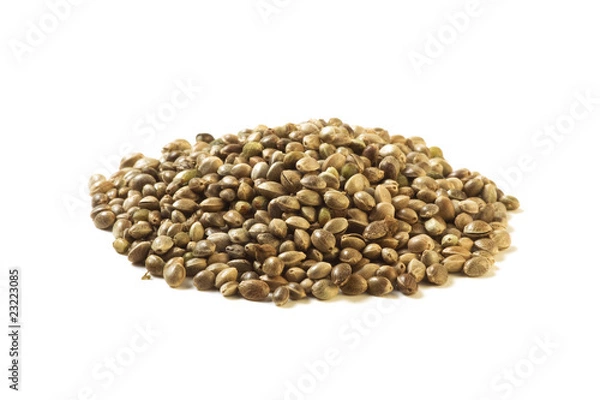 Fototapeta Hemp seeds