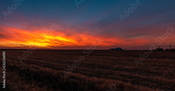 Obraz Romania October Sunset