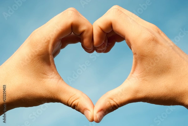 Obraz Heart made hands