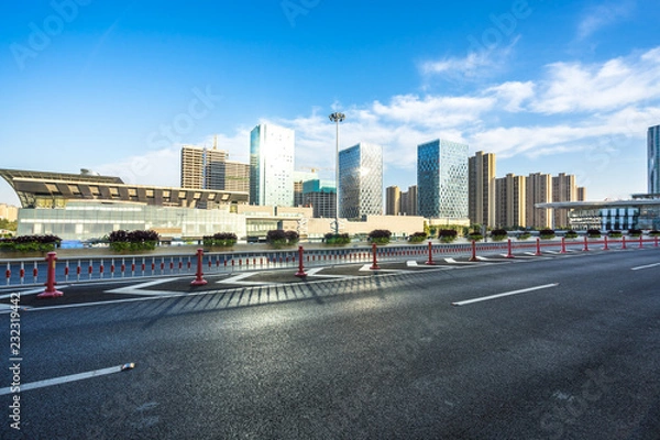 Fototapeta traffic in the city