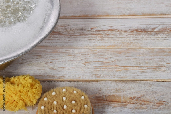 Obraz natural sponge for body washing