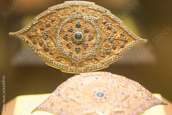 Obraz old gold ornaments