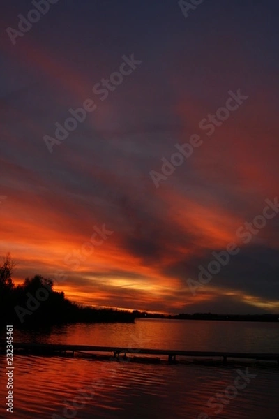 Obraz Colores en el crepúsculo
