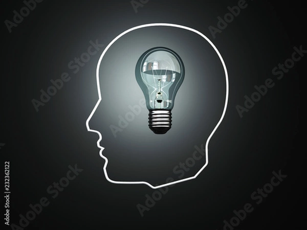 Fototapeta icon idea